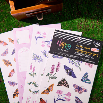 Butterfly Botanics - Value Pack Stickers