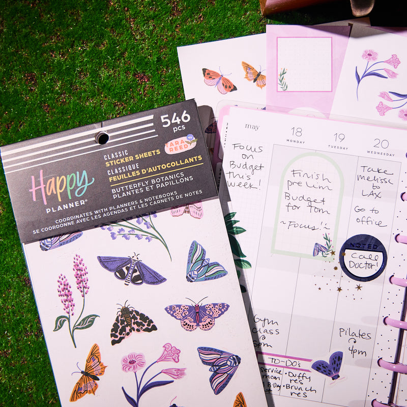 Butterfly Botanics - Value Pack Stickers