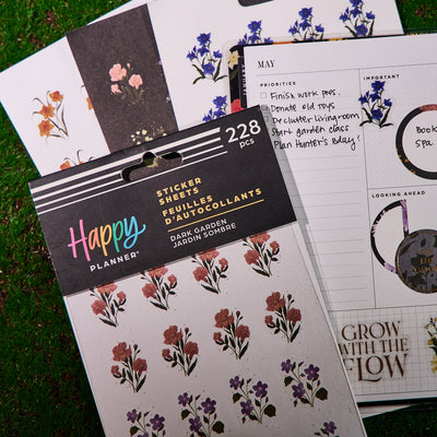 Dark Garden - 10 Sticker Sheets