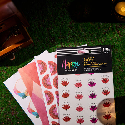 Floral Energy - 10 Sticker Sheets