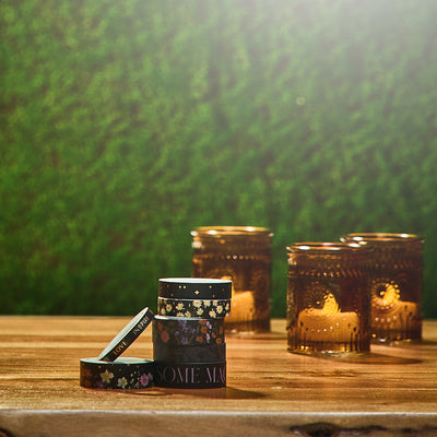 Dark Garden - Washi Tape - 7 Pack