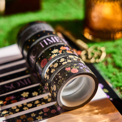 Dark Garden - Washi Tape - 7 Pack