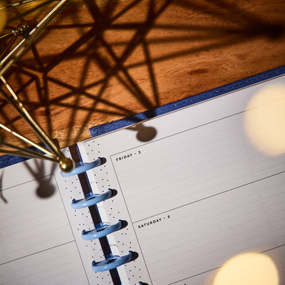 2035 SPECIALTY Star Signs Customizable Planner - Classic Horizontal Layout - 12 Month