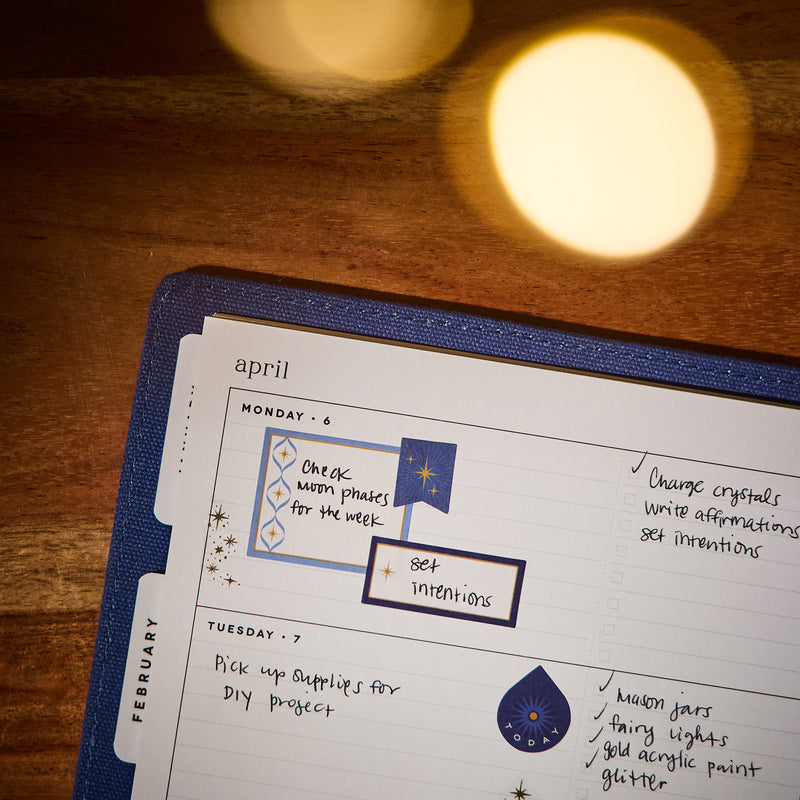 2033 SPECIALTY Star Signs Customizable Planner - Classic Horizontal Layout - 12 Month