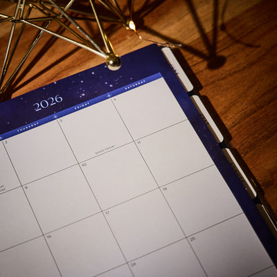 2035 Star Signs Customizable Planner - Big Vertical Layout - 12 Month