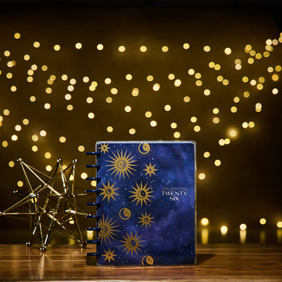 2028 Star Signs Customizable Planner - Classic Vertical Layout - 12 Month