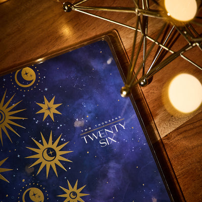 2032 Star Signs Customizable Planner - Classic Vertical Layout - 12 Month