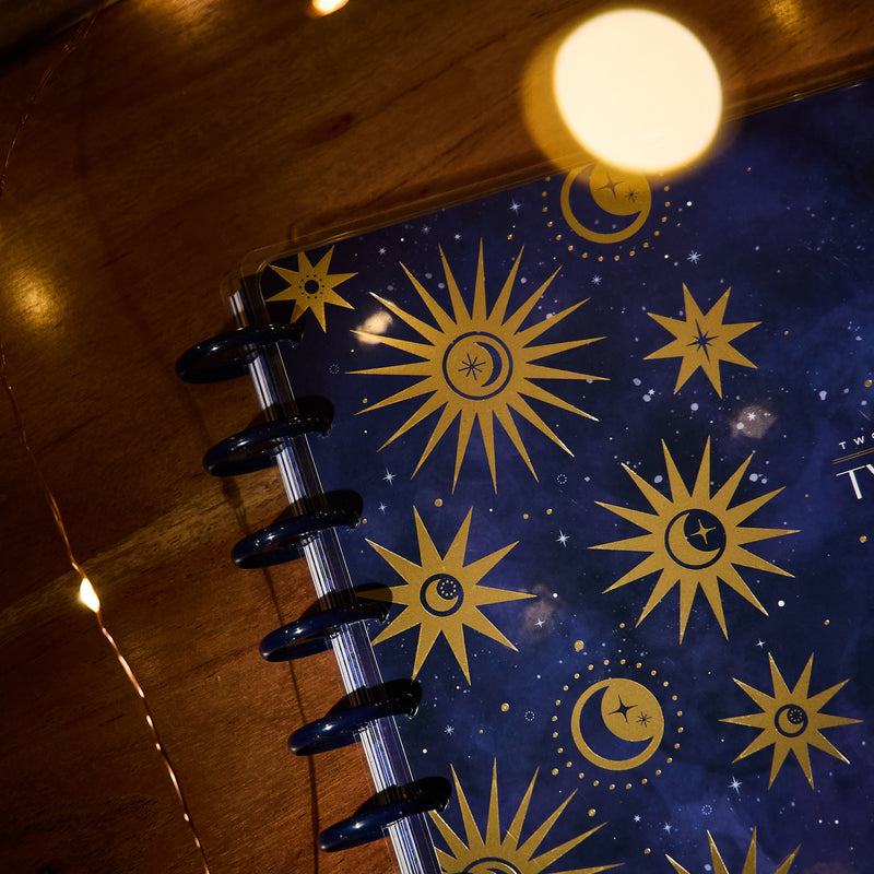 2033 Star Signs Customizable Planner - Classic Vertical Layout - 12 Month