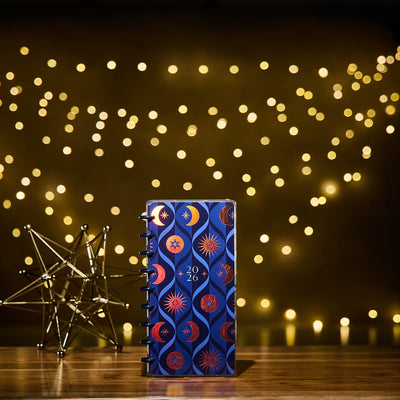 2029 Star Signs Customizable Planner - Skinny Classic Horizontal Layout - 12 Month