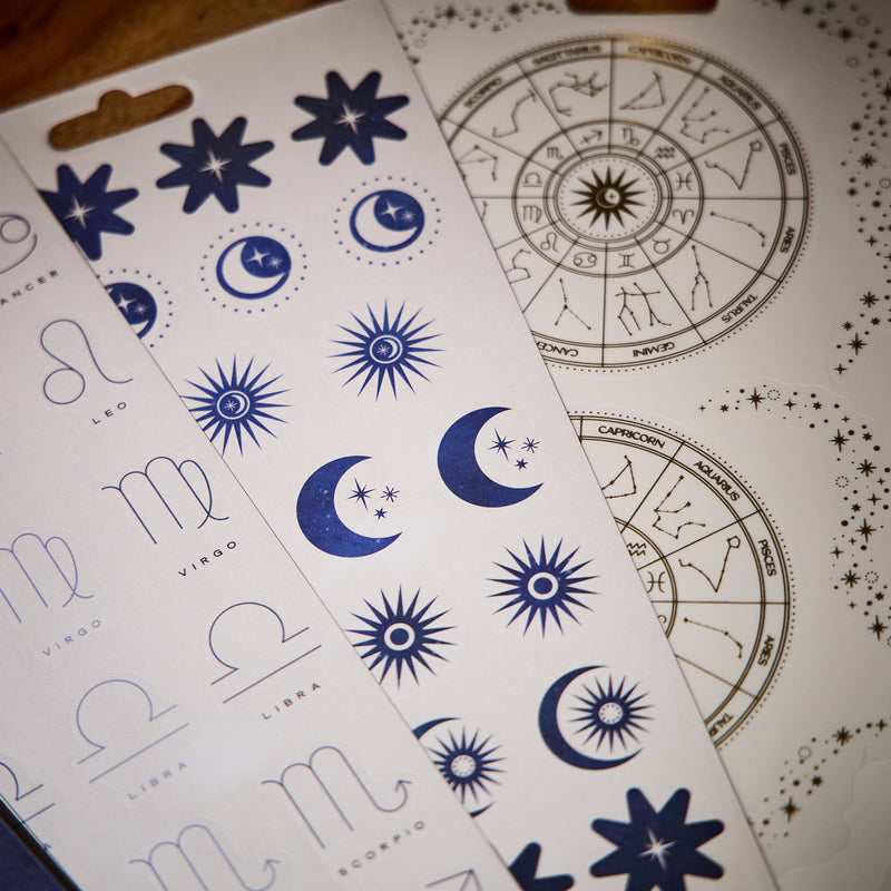 Star Signs - 10 Sticker Sheets