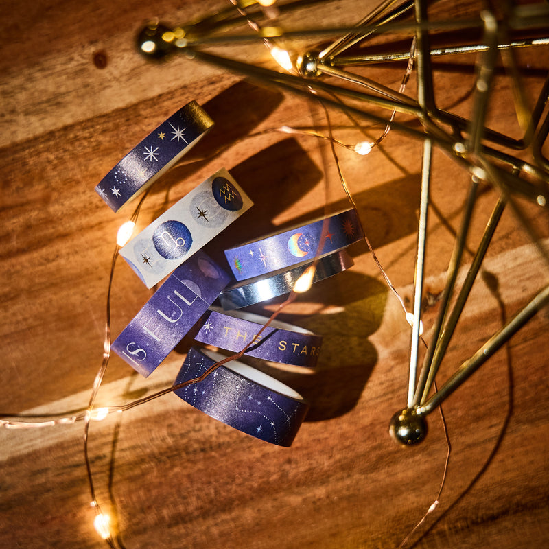 Star Signs - Washi Tape - 7 Pack