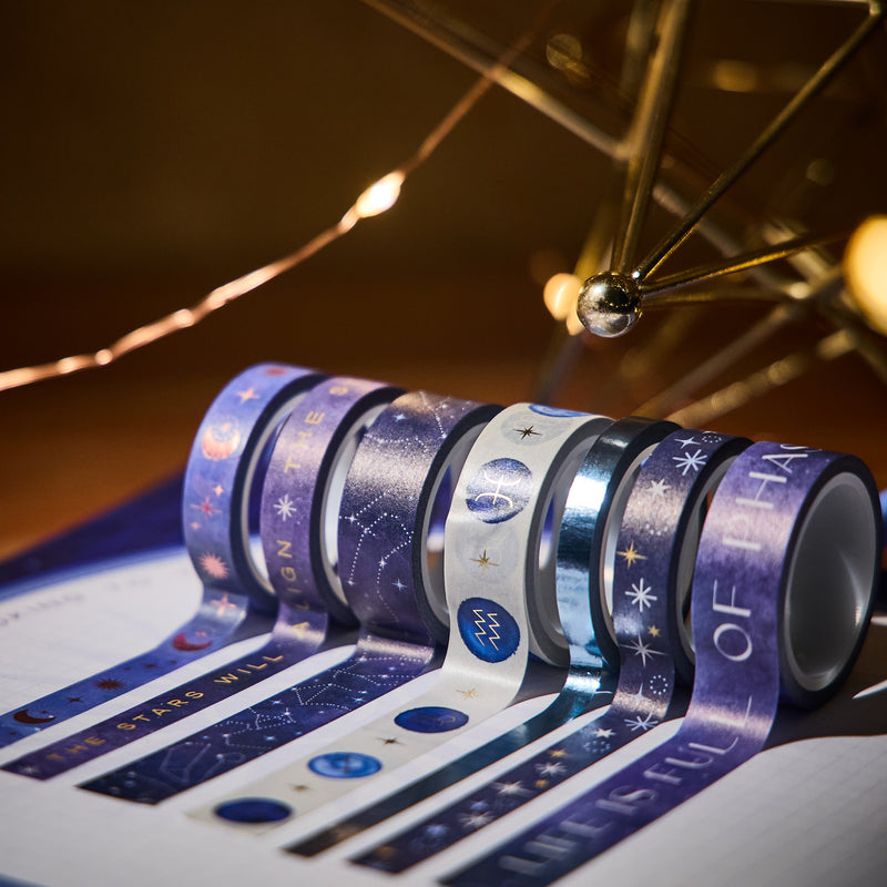 Star Signs - Washi Tape - 7 Pack