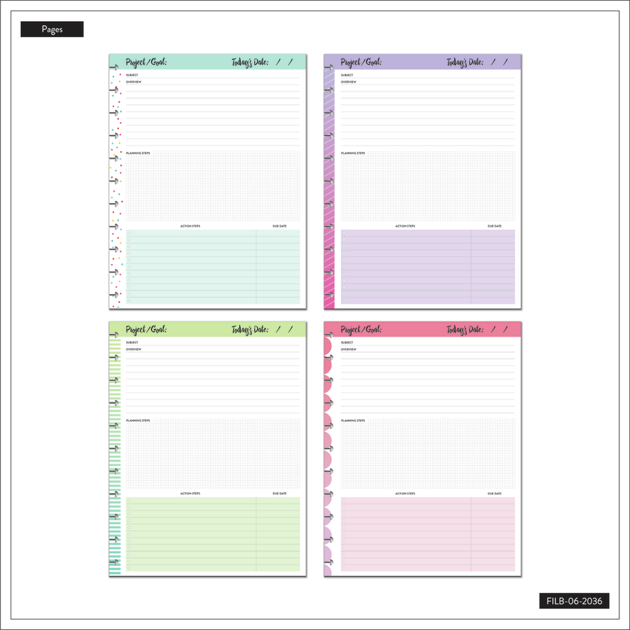 Everyday Project - Dashboard Big Filler Paper - 40 Sheets