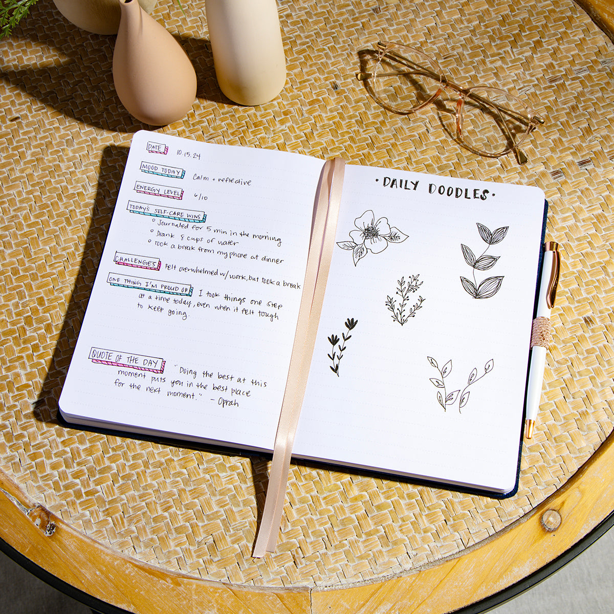 Happy Journal Writing Velvet Stargazer - Dotted Lined Happy Journal® - 80 Sheets - 160GSM Pa ...