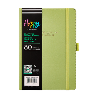 Sage Gratitude - Guided Gratitude Happy Journal® - 80 Sheets - 160GSM Paper