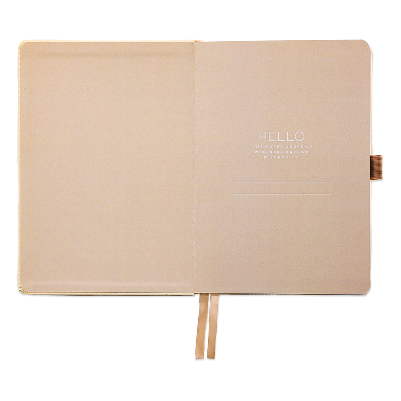 Ivory Wellness - Guided Wellness Happy Journal® - 80 Sheets - 160GSM Paper