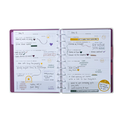 Reflect & Grow - Classic Guided Gratitude Journal - 80 Sheets