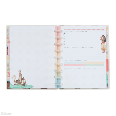 Disney Moana - Classic Guided Wellness Journal - 80 Sheets