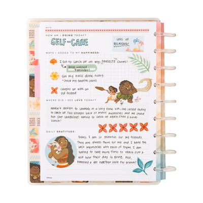 Disney Moana - Classic Guided Wellness Journal - 80 Sheets