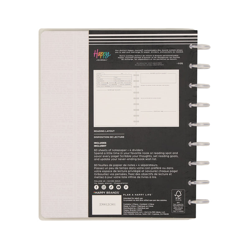 Modern Bookish - Classic Guided Reading Journal - 80 Sheets