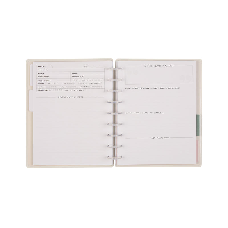 Modern Bookish - Classic Guided Reading Journal - 80 Sheets