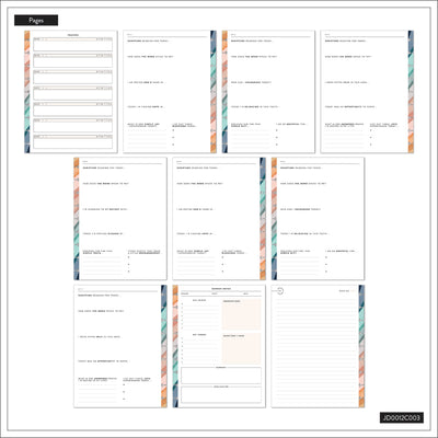 Watercolor Grace Faith - Classic Guided Faith Journal - 80 Sheets