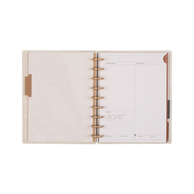 Rustic Roots Meal Planning - Classic Guided Meal Planning Journal - 80 Sheets