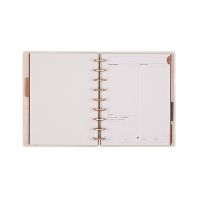 Rustic Roots Meal Planning - Classic Guided Meal Planning Journal - 80 Sheets