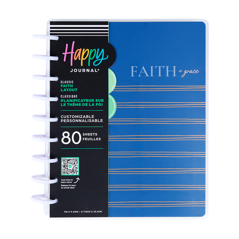 Coastal Faith - Classic Guided Faith Journal - 80 Sheets