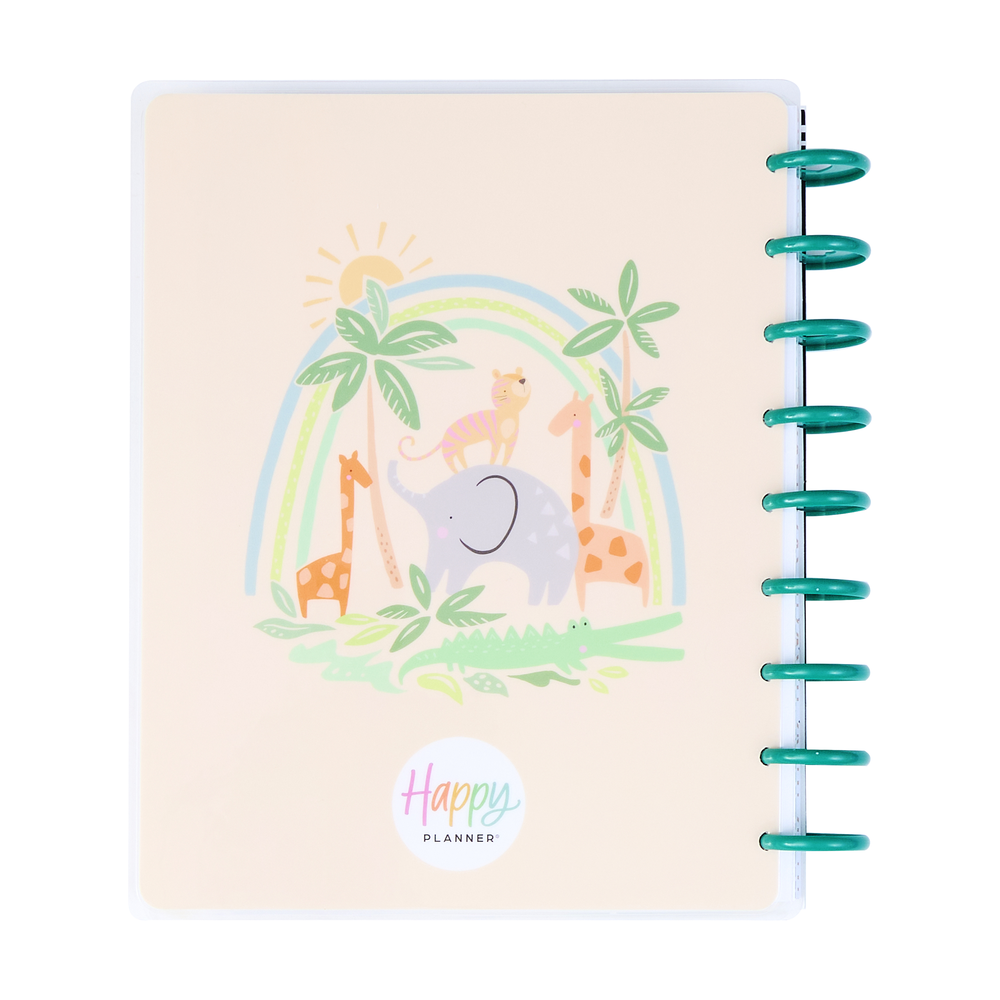 Happy Planner Hello Little One Guided Classic-Size Disc-Bound Baby Journal, 80 Pages, image size:1000x1000
