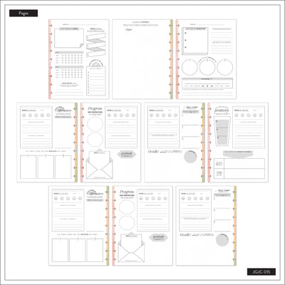 Rise & Align Reflect - Classic Guided Reflection Journal - 80 Sheets