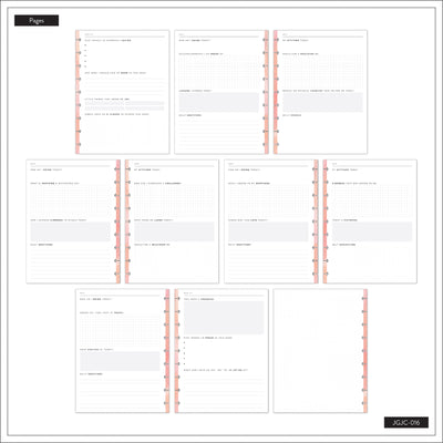 Rise & Align Wellness - Classic Guided Wellness Journal - 80 Sheets