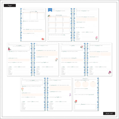 Cool Bloom Parenting - Classic Guided Parenting Journal - 80 Sheets