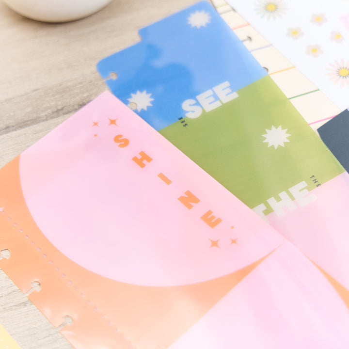 BONHEUR Papier　0329 Bright Energy - Big Accessory Pack – Happy Planner