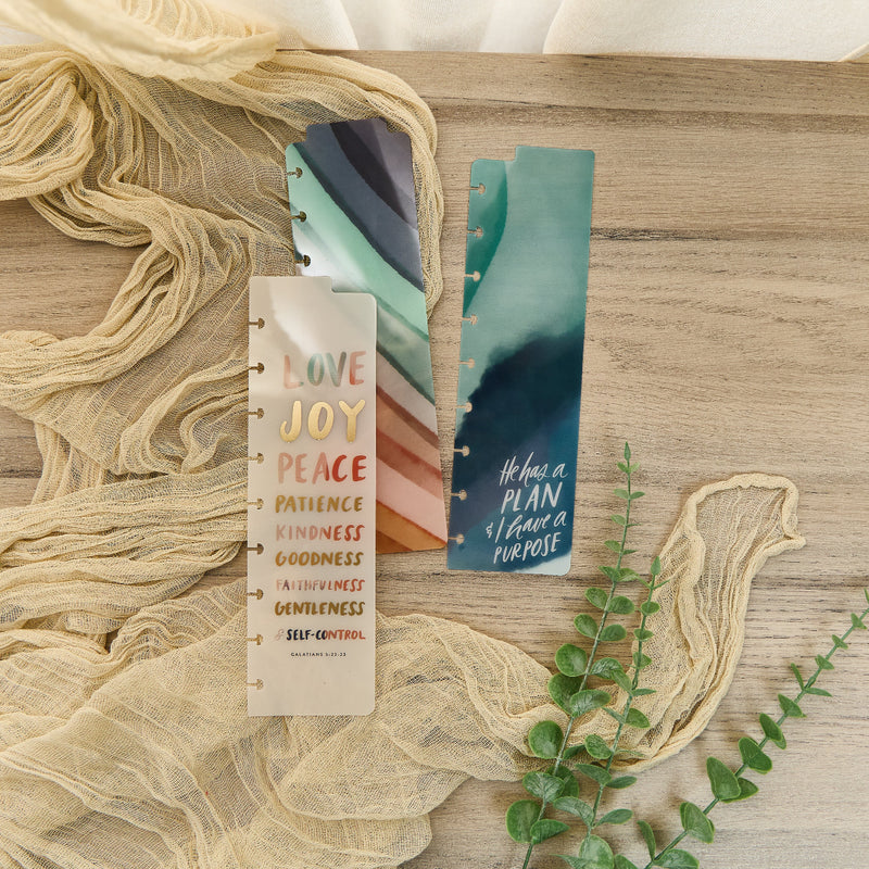 Watercolor Grace Faith - Classic Bookmarks - 3 Pack