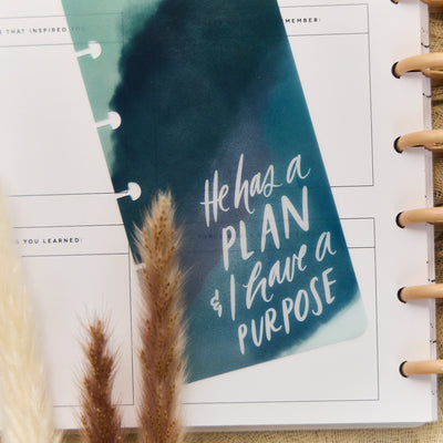 Watercolor Grace Faith - Classic Bookmarks - 3 Pack