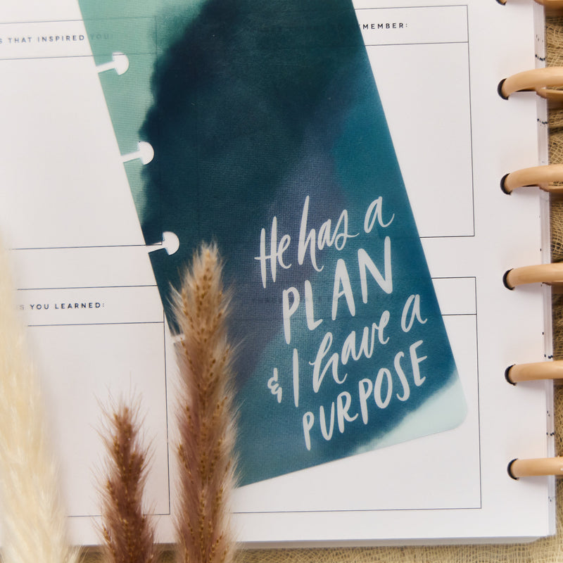 Watercolor Grace Faith - Classic Bookmarks - 3 Pack