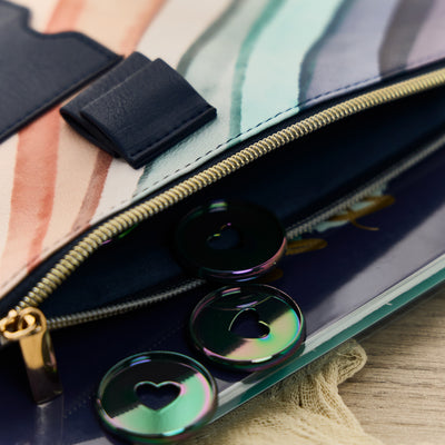 Watercolor Grace Faith - Pen & Pencil Case