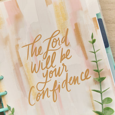 Watercolor Grace Faith - Classic Guided Faith Journal - 80 Sheets