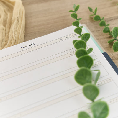 Watercolor Grace Faith - Classic Guided Faith Journal - 80 Sheets