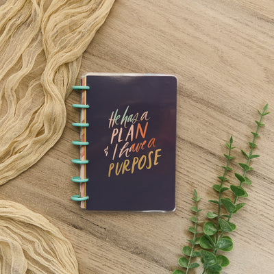 Watercolor Grace Faith - Dotted Lined Mini Notebook - 60 Sheets