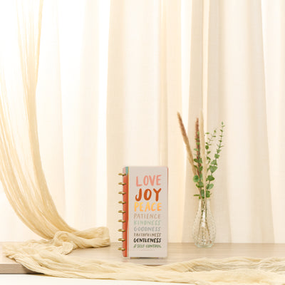 2028 Watercolor Grace Customizable Faith Planner - Skinny Classic Horizontal Layout - 12 Month