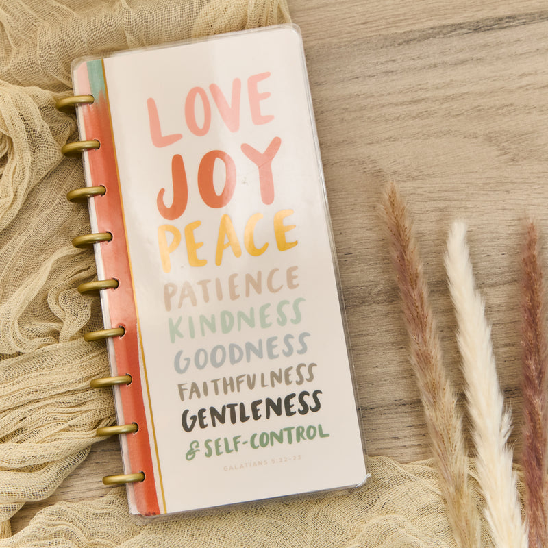 2032 Watercolor Grace Customizable Faith Planner - Skinny Classic Horizontal Layout - 12 Month