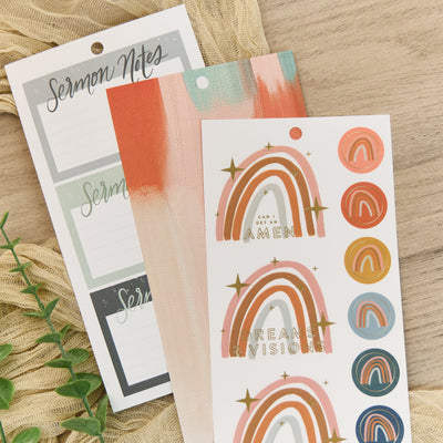 Watercolor Grace Faith - Value Pack Stickers