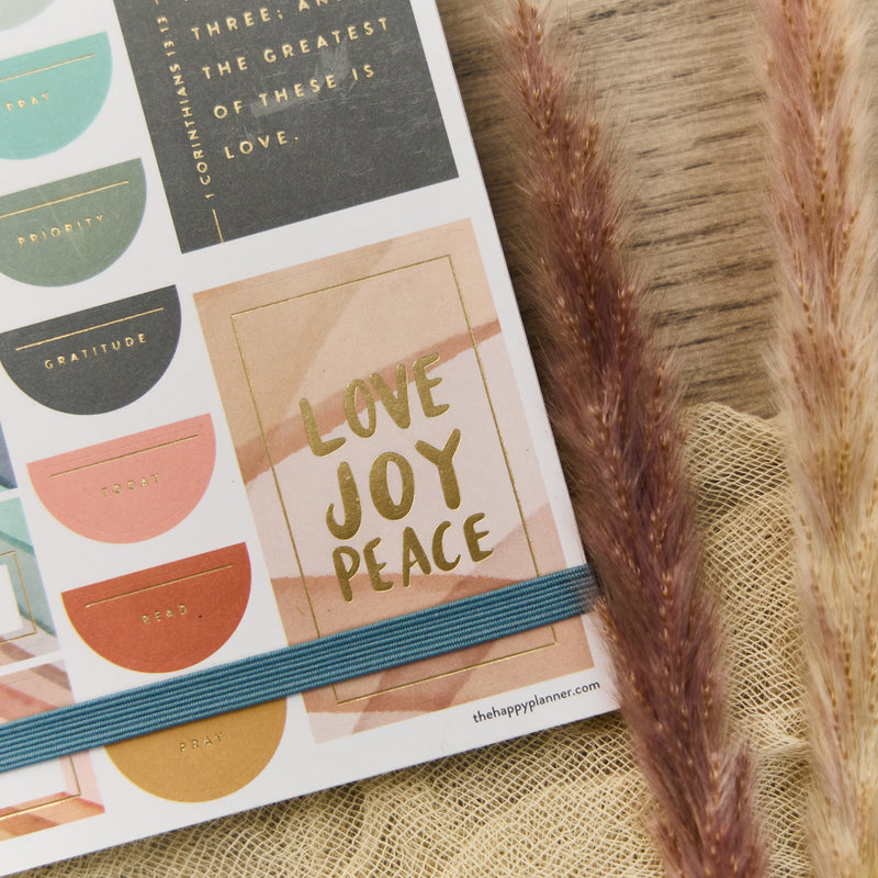 Watercolor Grace Faith - Value Pack Stickers