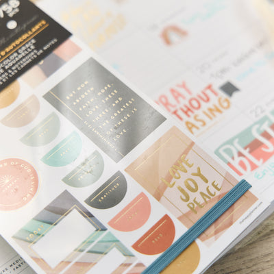 Watercolor Grace Faith - Value Pack Stickers