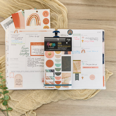 Watercolor Grace Faith - Value Pack Stickers