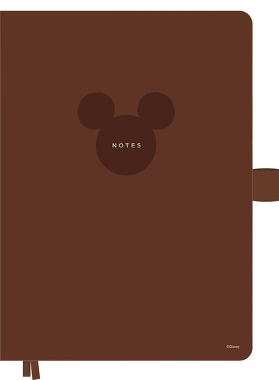 Premium Disney Mickey Mouse - Espresso - Dot Grid Book Bound Journal - 80 Sheets
