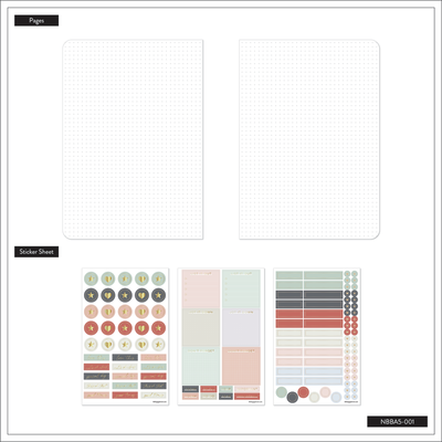 Everyday Magic - Bullet Dot Grid Happy Journal® - 80 Sheets - 160gsm Paper