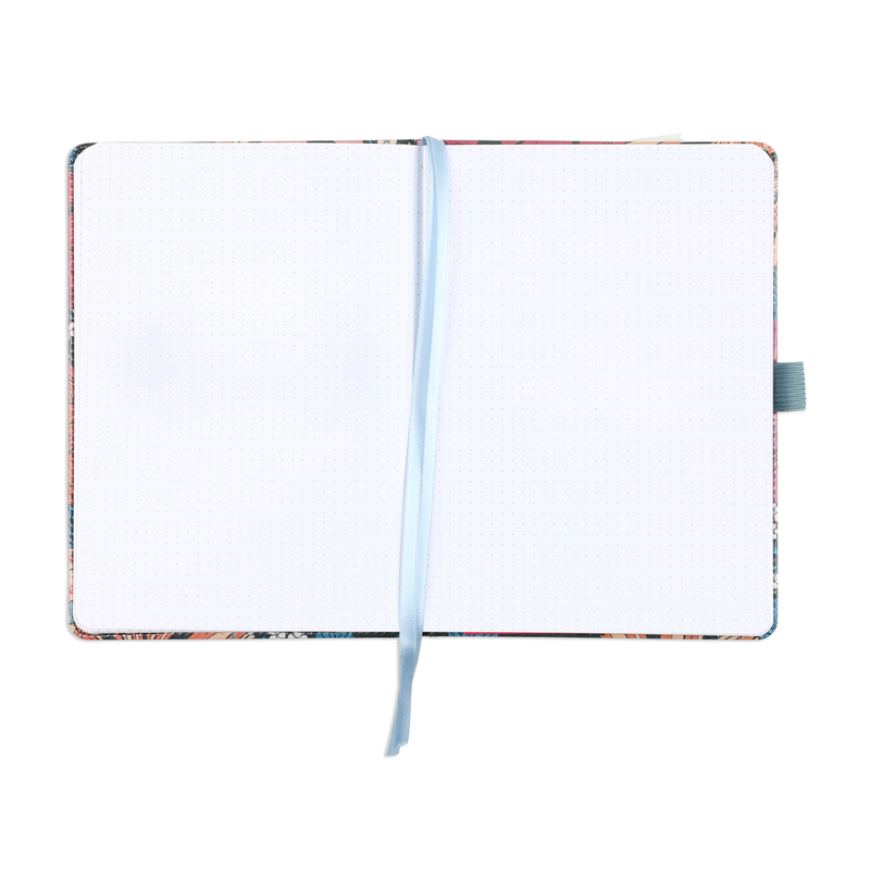 Retro Blooms - Bullet Dot Grid Happy Journal® - 80 Sheets - 160gsm Paper